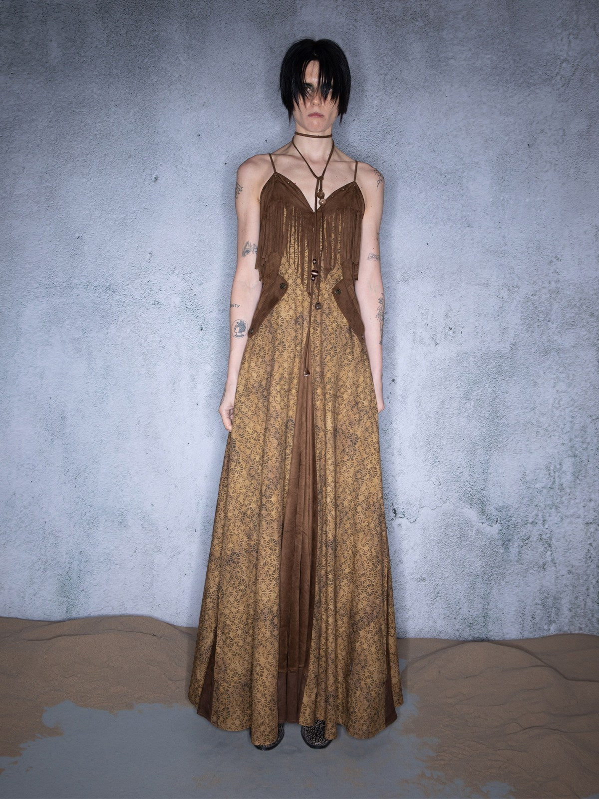 NORTH_NODE_V-neck_Patchwork_Women&
