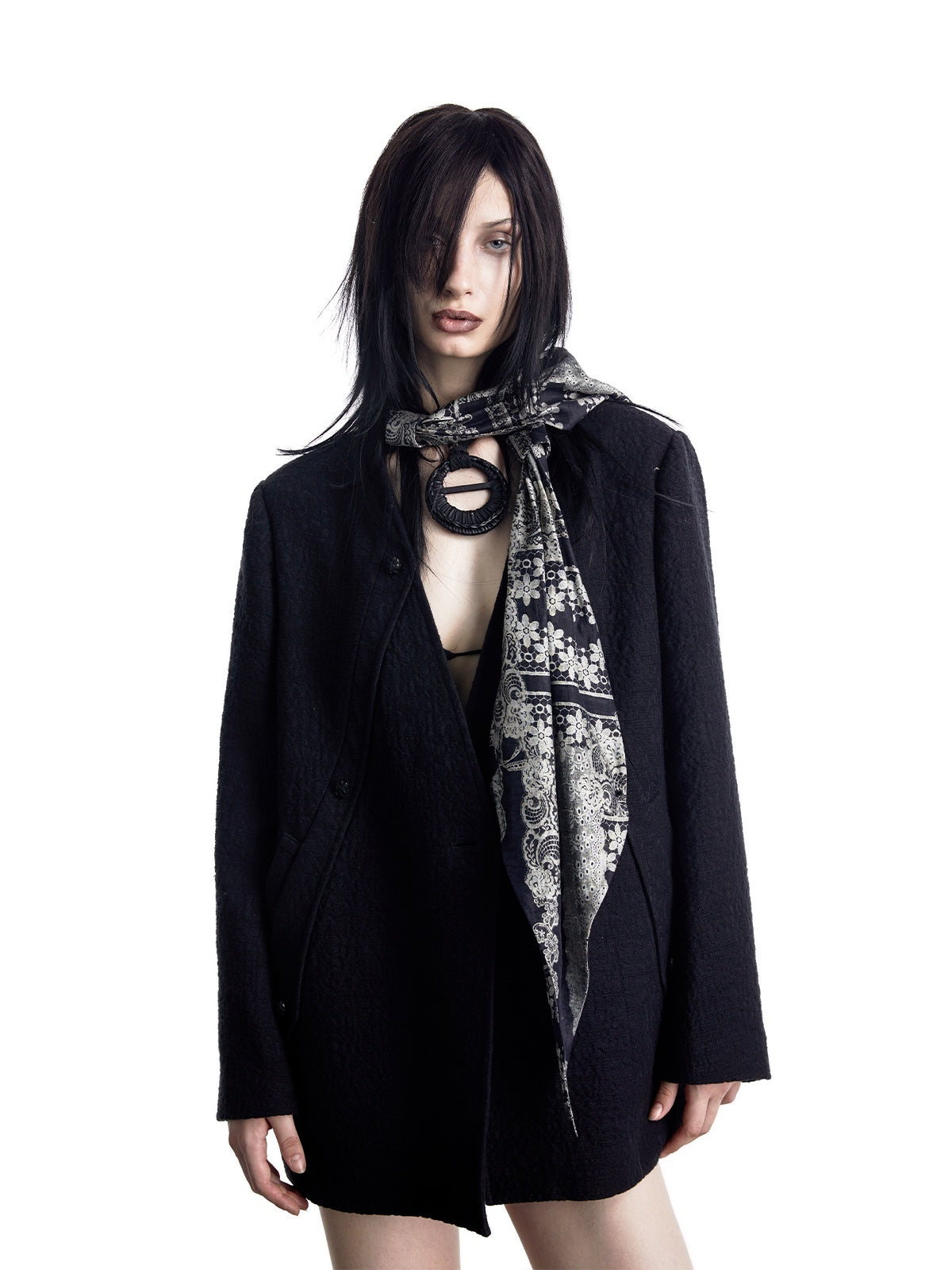 NORTH_NODE_V-neck_Single_Breasted_Pocket_Straight_Women&
