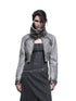 NORTH_NODE_Washed_Biker_Zipper_Slim_Lapel_Short_Women&