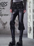 NORTH_NODE_Washed_Black_Rust_Distressed_Bootcut_Women&