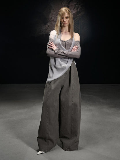 NORTH NODE Washed Chino Twill Women&