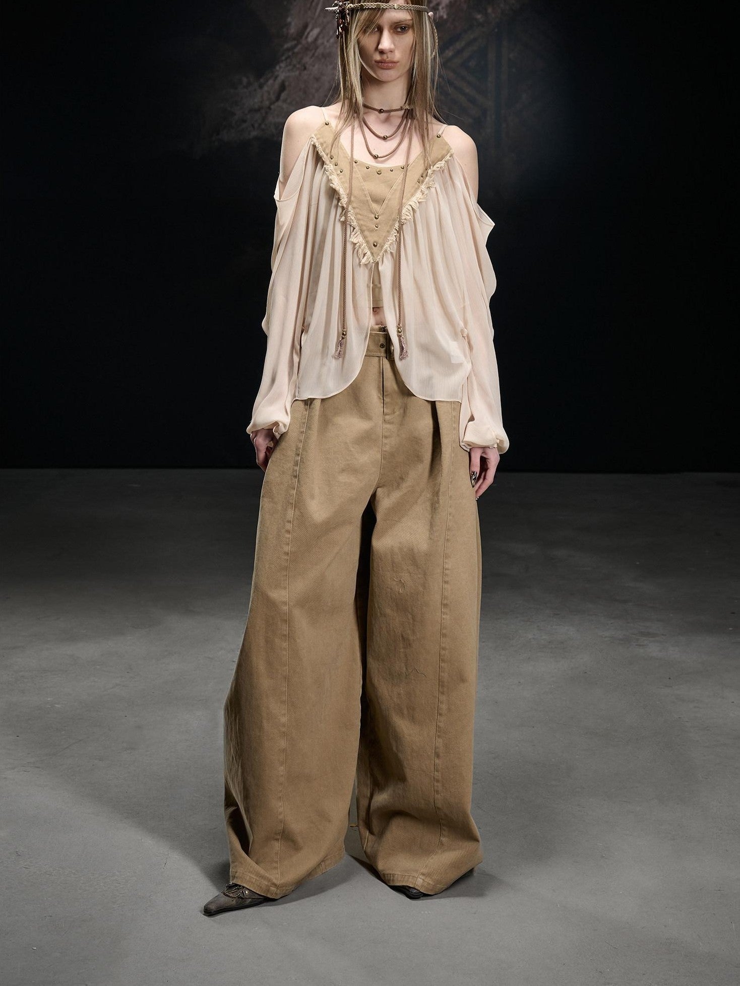 NORTH NODE Washed Chino Twill Women&