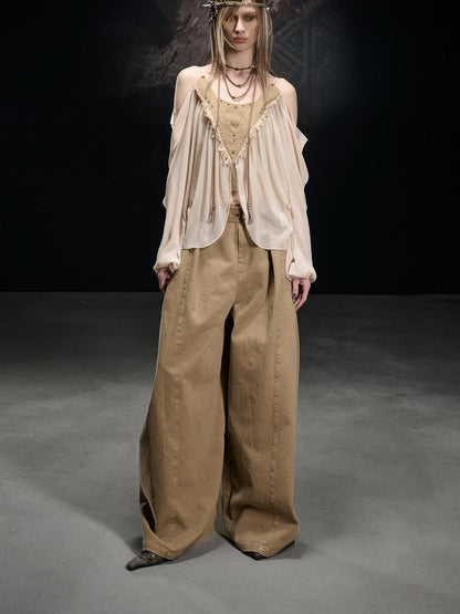 NORTH NODE Washed Chino Twill Women&