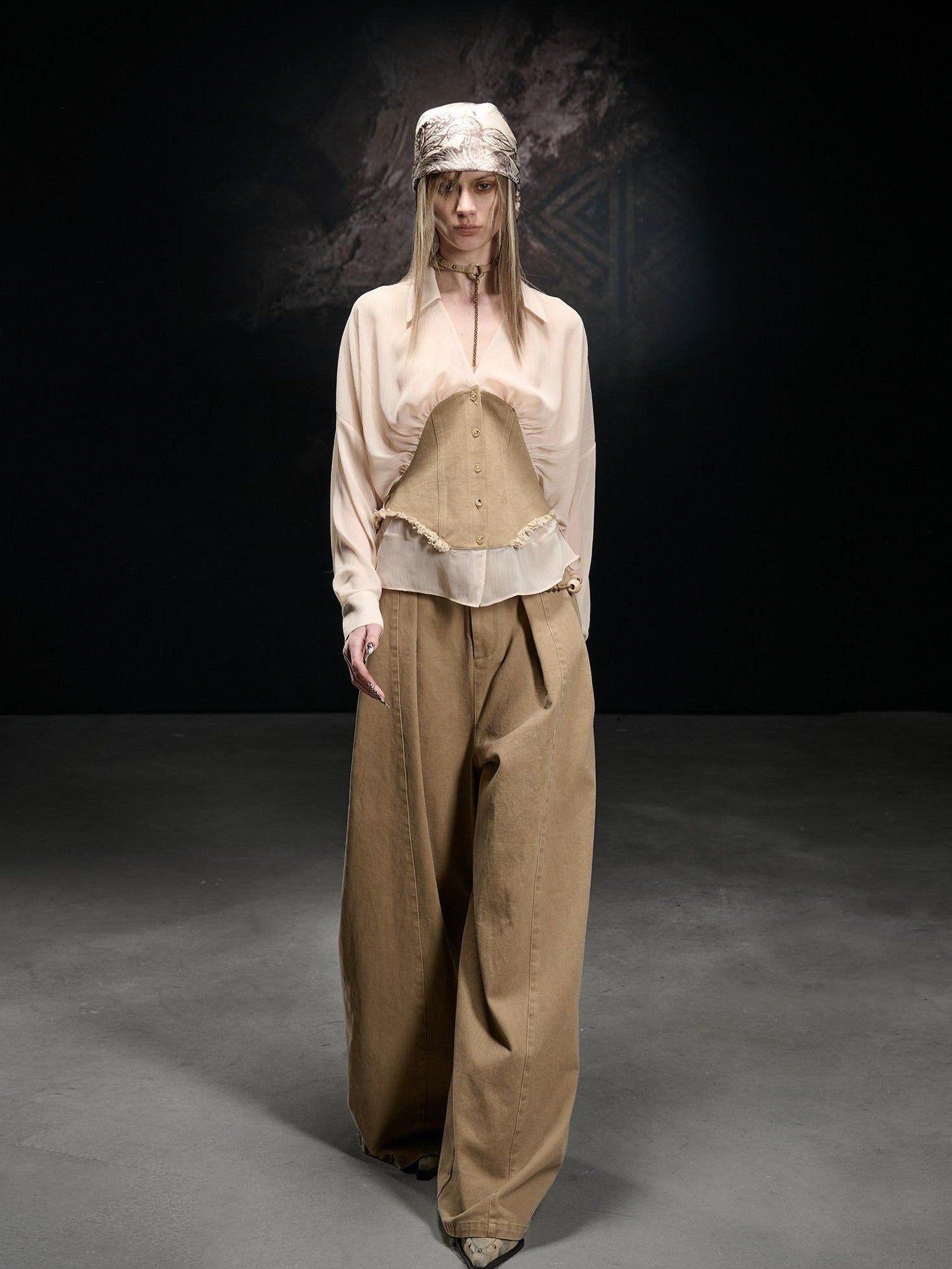 NORTH NODE Washed Chino Twill Women&