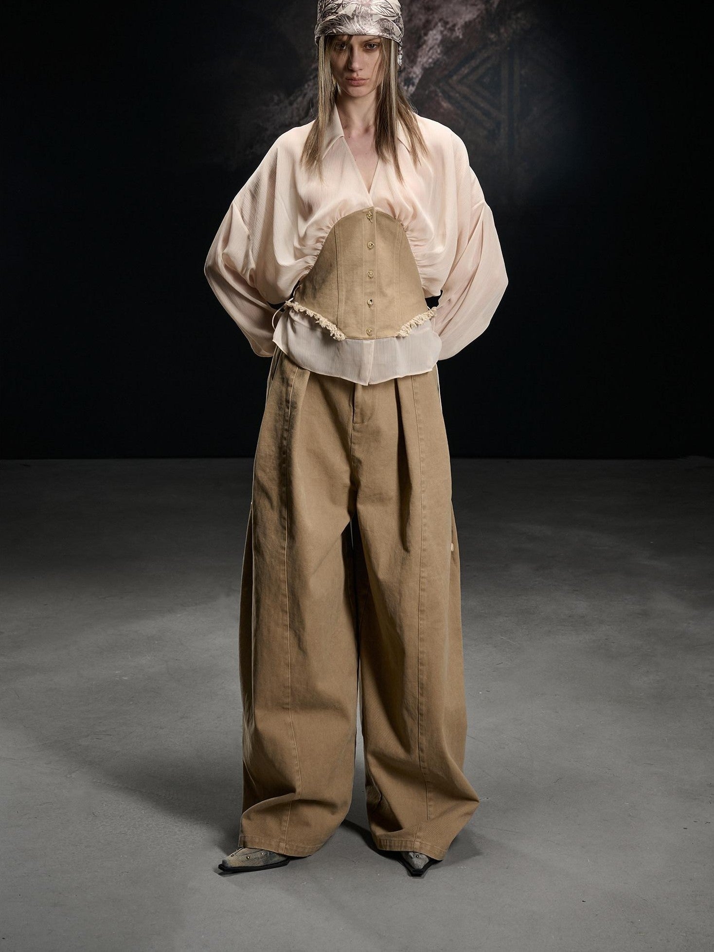 NORTH NODE Washed Chino Twill Women&