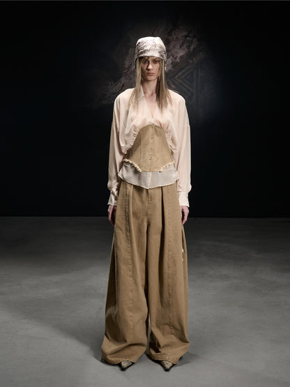 NORTH NODE Washed Chino Twill Women&