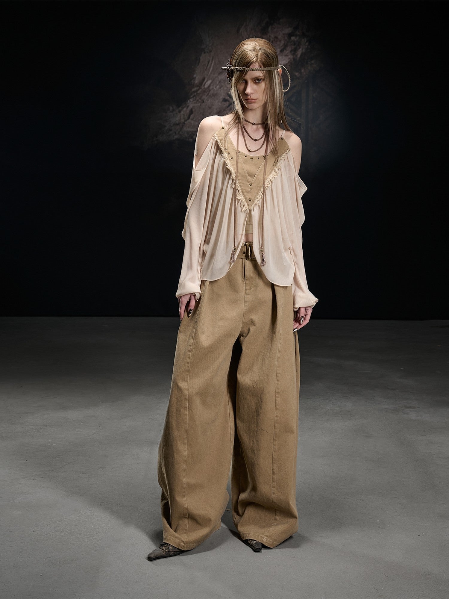 NORTH NODE Washed Chino Twill Women&