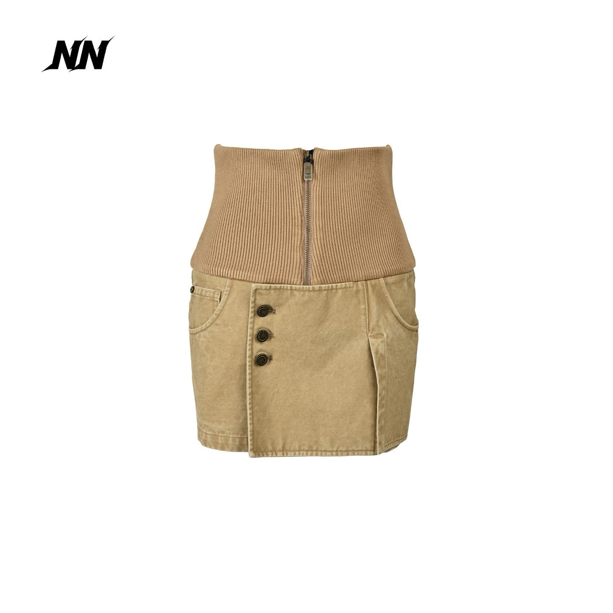 NORTH_NODE_Washed_Distressed_Ribbed_Panel_High_Waist_Women&