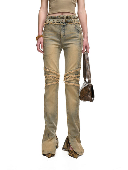 NORTH_NODE_Washed_Frayed_Hem_Double_Waist_Belt_Side_Slit_Women&