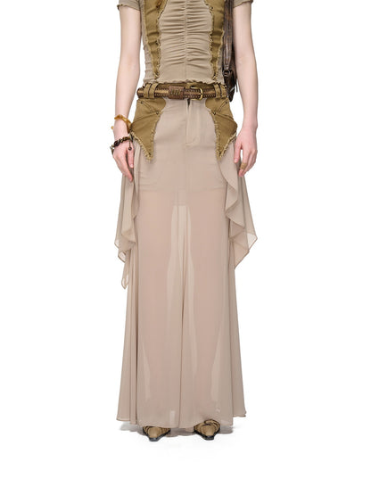 NORTH_NODE_Washed_Khaki_Panelled_Ruffle_Aline_Women&