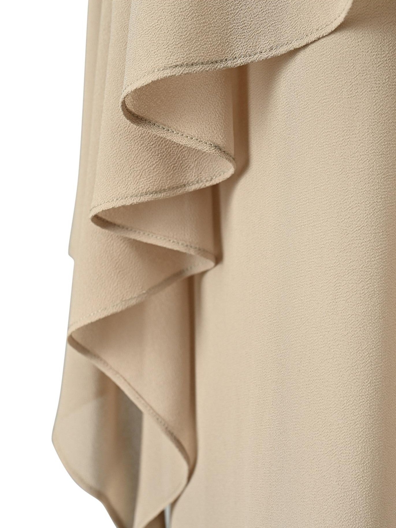 NORTH NODE Washed Khaki Panelled Ruffle Aline Women&