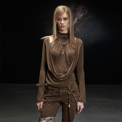 NORTH_NODE_Washed_Patchwork_Draped_Halter_Pleated_Women&