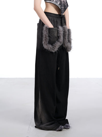 NORTH_NODE_Washed_Patchwork_Faux_Fur_Big_Pocket_Women&