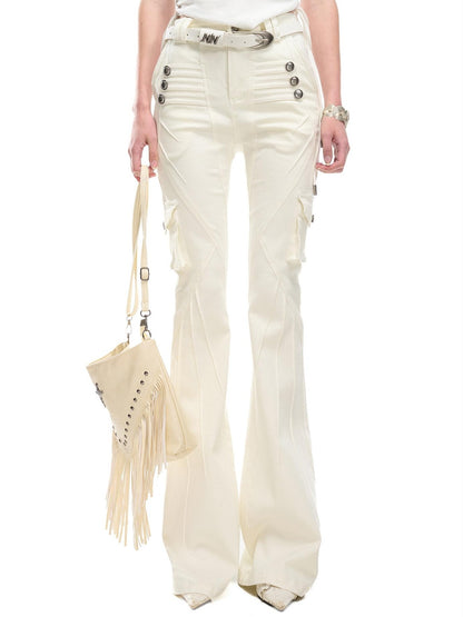 NORTH NODE Washed Pleated Deconstructed Utility Women&