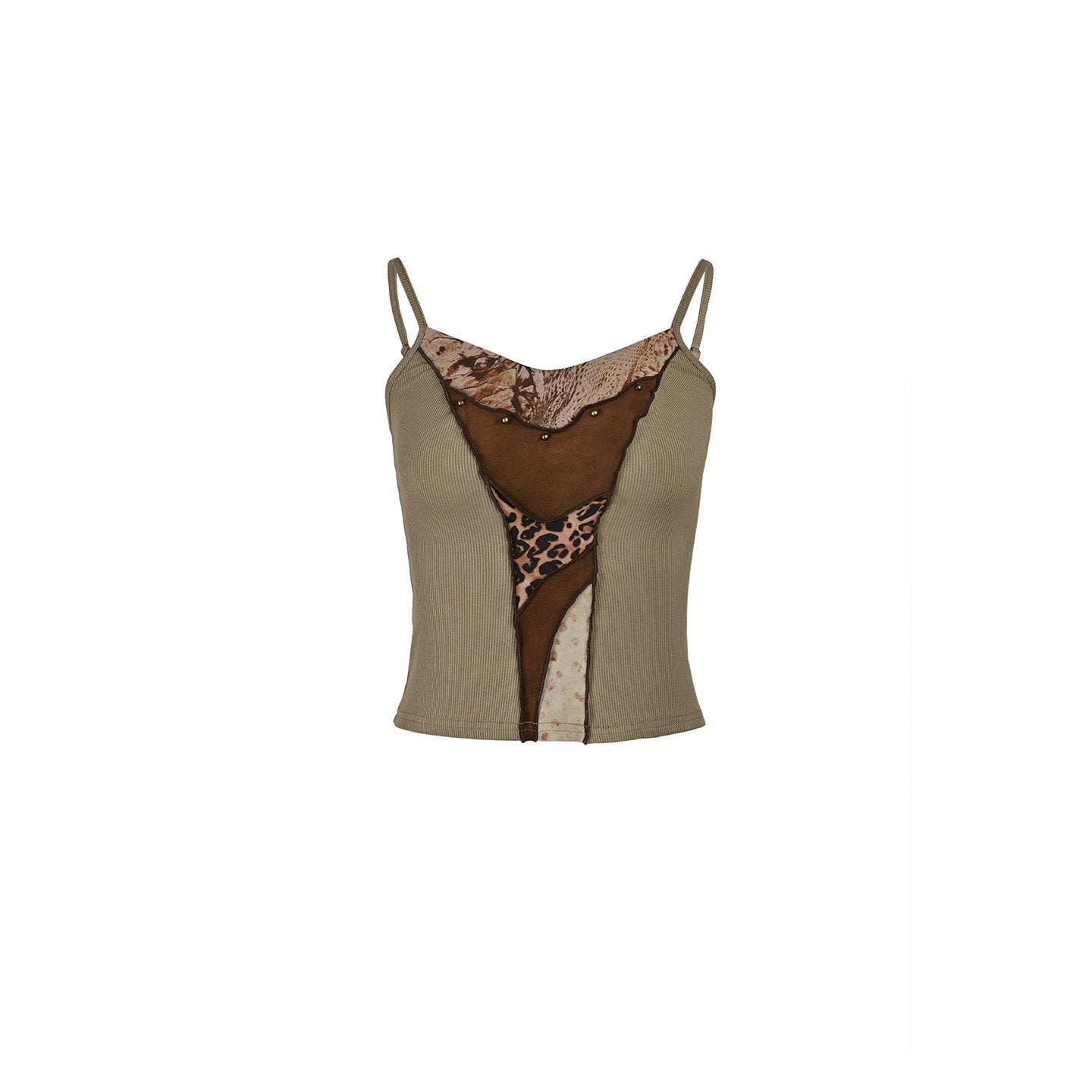 NORTH_NODE_Wild_Spliced_Patchwork_Print_Lettuce_Edge_Ruffle_Trim_Women&