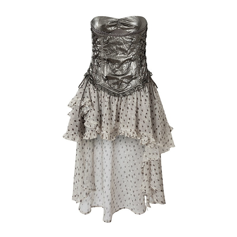 NO_ROMANCE_Asymmetrical_Faux_Two_Piece_Punk_Victorian_Knight_Women&
