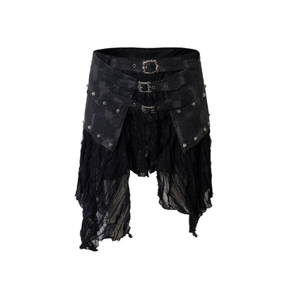 NO_ROMANCE_Asymmetrical_Hem_Tiered_Lace_Patchwork_Mid_Waist_Punk_Non_Stretch_Women_Skirt_MISSTT