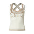 NO_ROMANCE_Ballet_Punk_Faux_Layered_Shell_Button_Slim_Fit_Lace_Knitted_Women&
