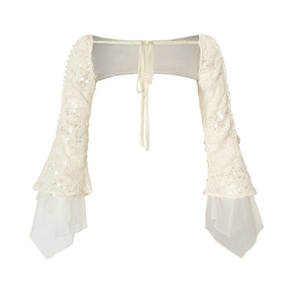 NO_ROMANCE_Baroque_Pearl_Chain_Cutout_Sequin_Chiffon_Women&