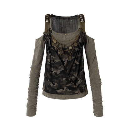 NO_ROMANCE_Camouflage_Patchwork_Punk_Style_Long_Sleeve_Women_Streetwear_Casual_Tops_Blouse_MISSTT