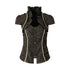 NO_ROMANCE_Court_Lace_Spliced_Ruched_Waist_Short_Sleeve_Women&
