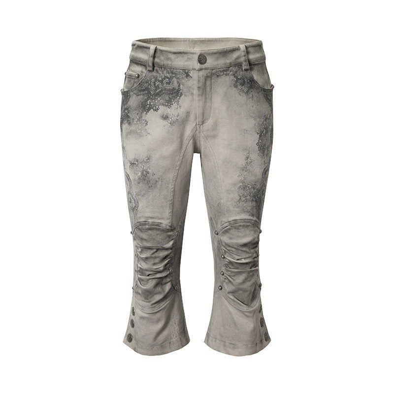 NO_ROMANCE_Distressed_Lace_Print_Slim_Fit_Women&