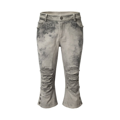 NO_ROMANCE_Distressed_Lace_Print_Slim_Fit_Women&