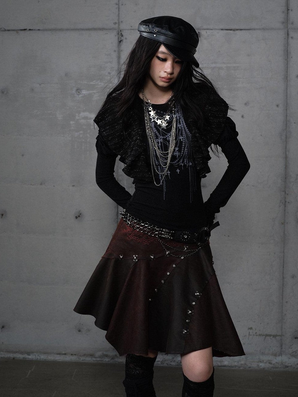 NO ROMANCE Dreamy Butterfly Print Puff Sleeve Slim Women&