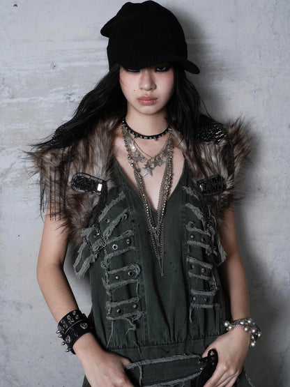 NO ROMANCE Elegant Solid Color Brown Gray Women Casual Office Minimalist Tops Blouse