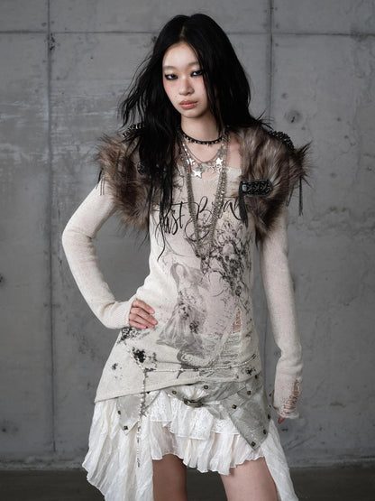 NO ROMANCE Elegant Solid Color Brown Gray Women Casual Office Minimalist Tops Blouse