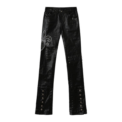 NO_ROMANCE_Embroidered_Washed_Waxed_Punk_Rock_Women&