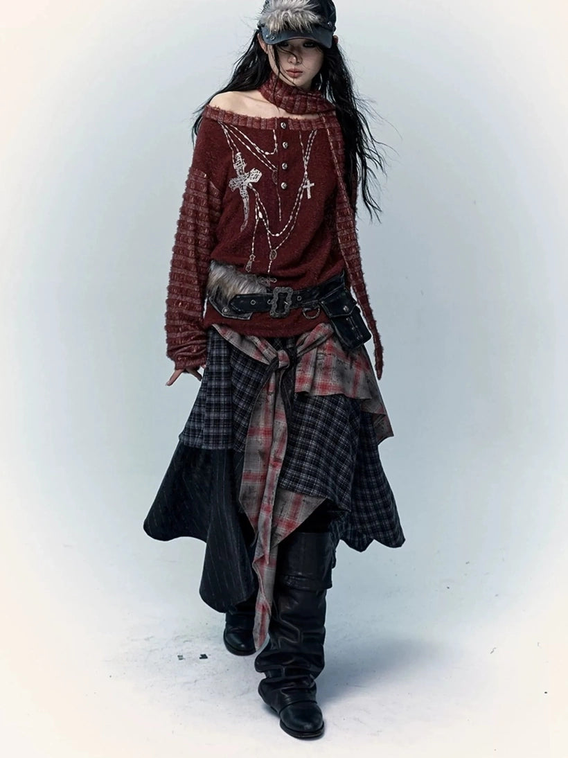 NO ROMANCE Hand Rubbed Black Unique Patina Wide Corset Waist Cincher Women Belt