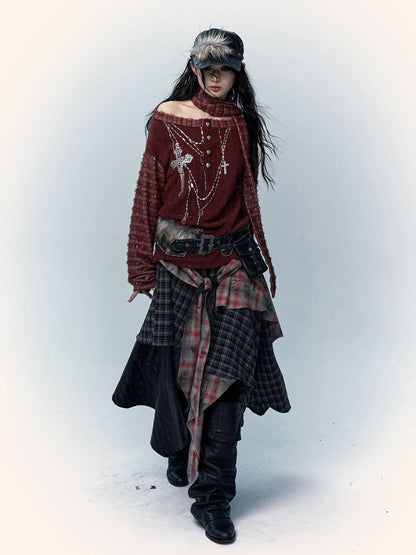 NO ROMANCE Hand Rubbed Black Unique Patina Wide Corset Waist Cincher Women Belt