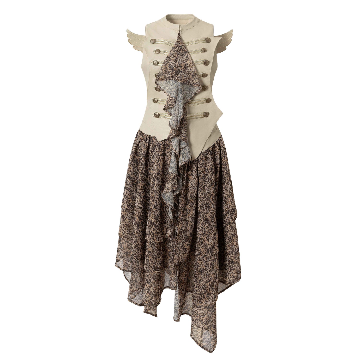 NO_ROMANCE_Leopard_Embroidered_Wing_Patchwork_Asymmetrical_Women&