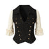 NO_ROMANCE_Leopard_Lace_Faux_Layered_Double_Breasted_Half_Sleeve_Women&