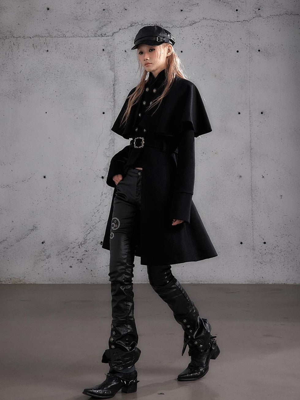 NO ROMANCE Napoleon Victorian Wool Blend Long Women&