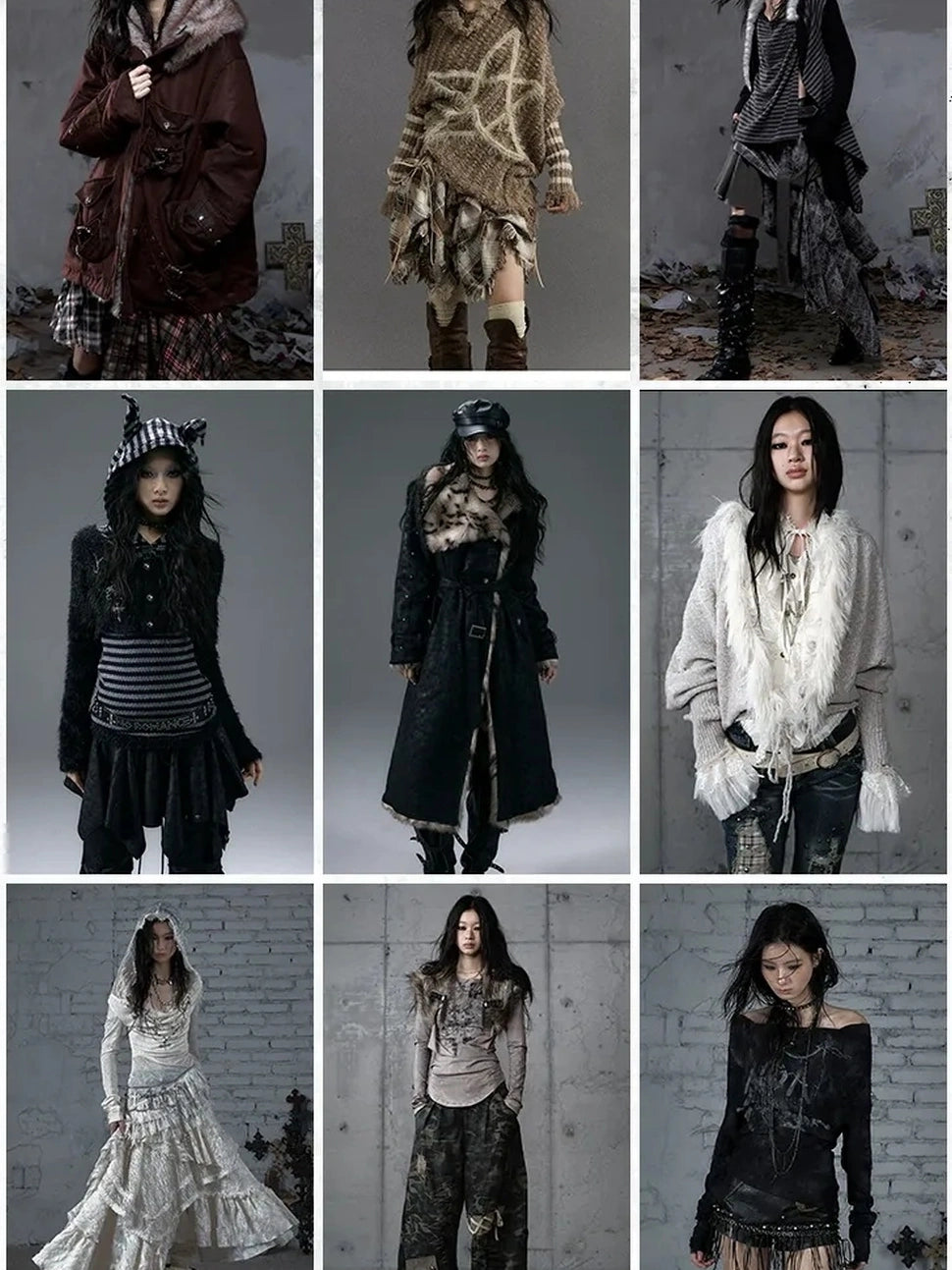 NO ROMANCE Oversized Wool Blend Knit Fringe Open Front Cardigan Batwing Long Sleeve Sweater