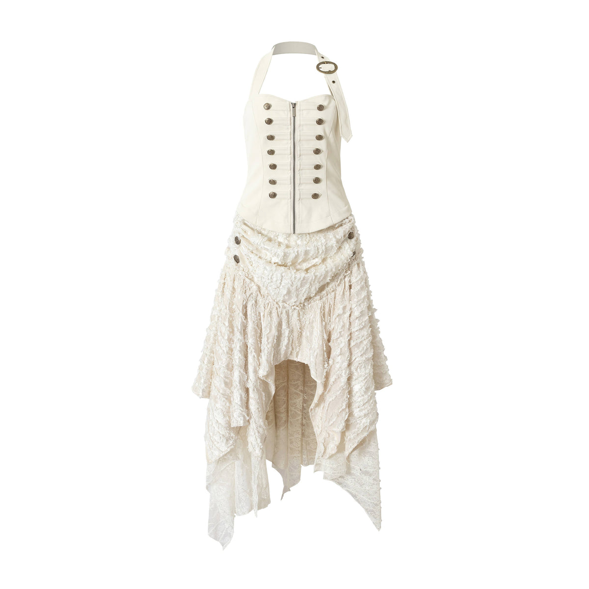 NO_ROMANCE_Plaid_Velvet_Irregular_Court_Style_Women&