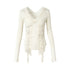 NO_ROMANCE_Punk_Lace_Twist_Knot_One_Shoulder_Hooded_Women&