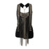 NO_ROMANCE_Punk_Sequins_Tassel_Rhinestone_Chain_Faux_Two_Piece_Women&