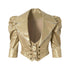 NO_ROMANCE_Punk_Studded_Metal_Embellished_Bubble_Sleeve_Cropped_Women&