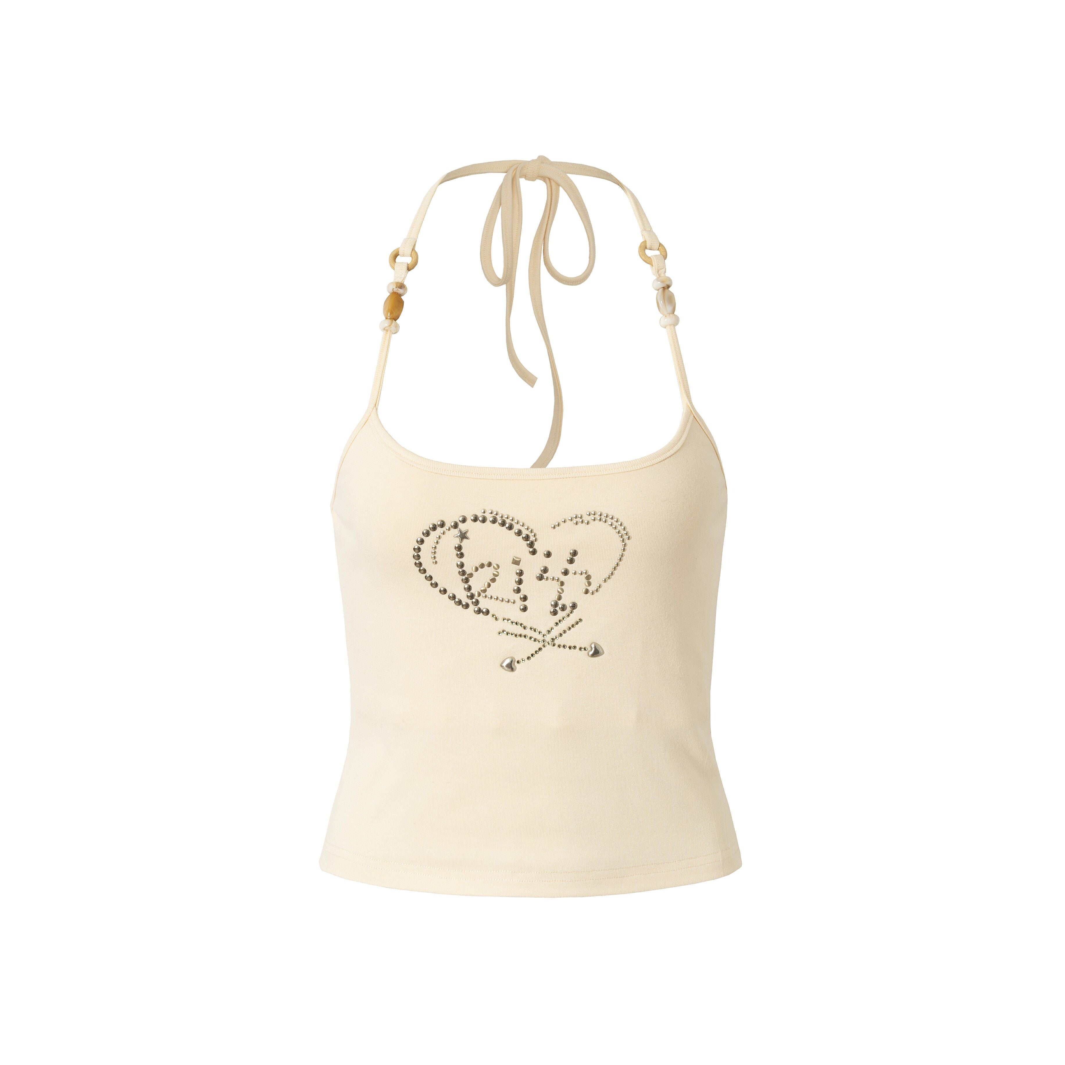 NO_ROMANCE_Rhinestone_Heart_Halter_Slim_Fit_Women&