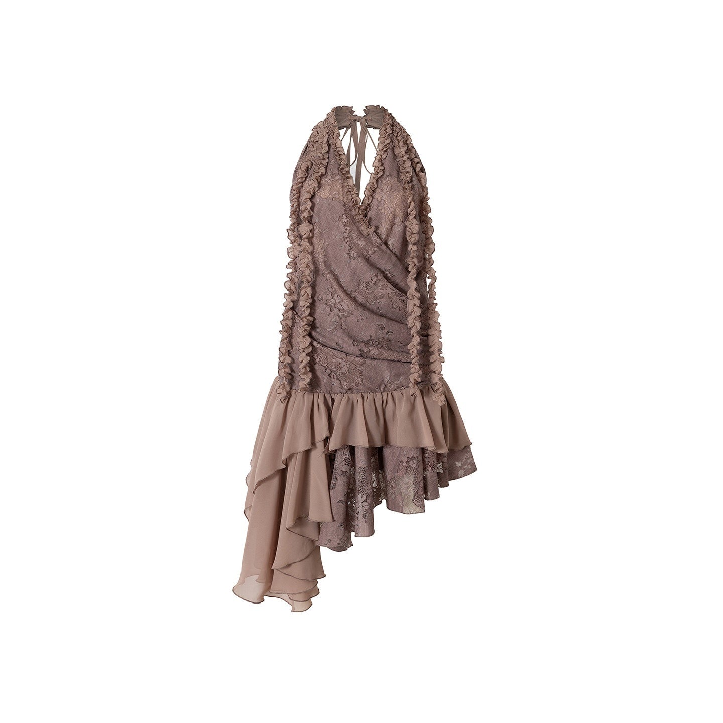 NO_ROMANCE_Romantic_Ruffle_Asymmetrical_Tiered_Women&