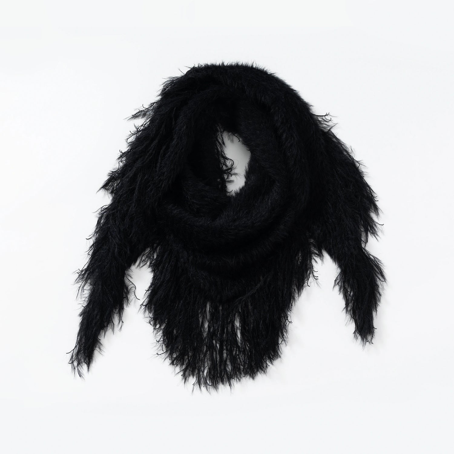 NO_ROMANCE_Soft_Warm_Solid_Color_Rectangular_Neck_Wrap_For_Women_Black_White_Scarf_MISSTT