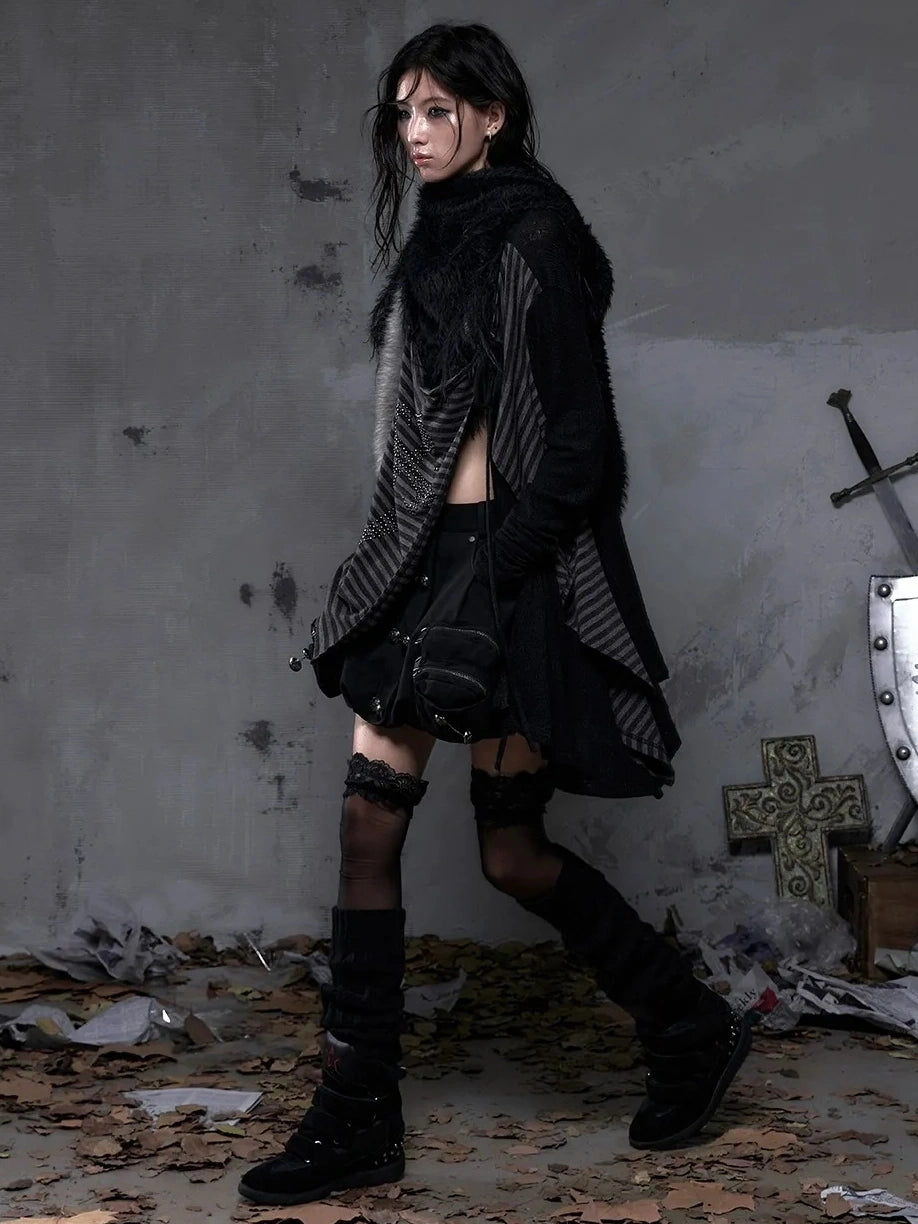 NO ROMANCE Soft Warm Solid Color Rectangular Neck Wrap For Women Black White Scarf