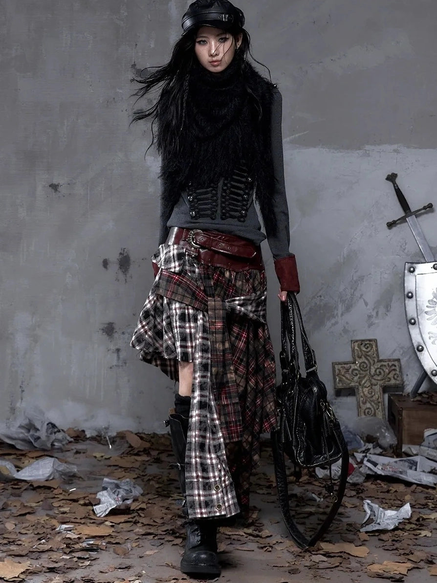 NO ROMANCE Soft Warm Solid Color Rectangular Neck Wrap For Women Black White Scarf