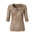 NO ROMANCE Star Cutout Punk Slim V-neck Convertible Women&