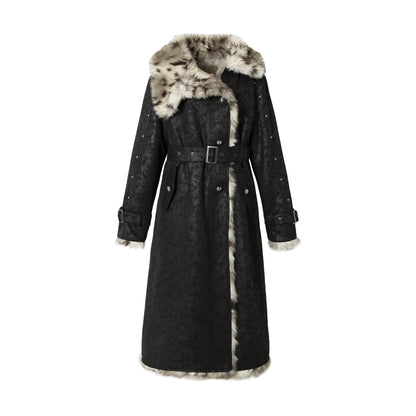 NO_ROMANCE_Thick_Reversible_Leopard_Fur_Patch_Long_Loose_Punk_Women_Three_Button_Coat_MISSTT