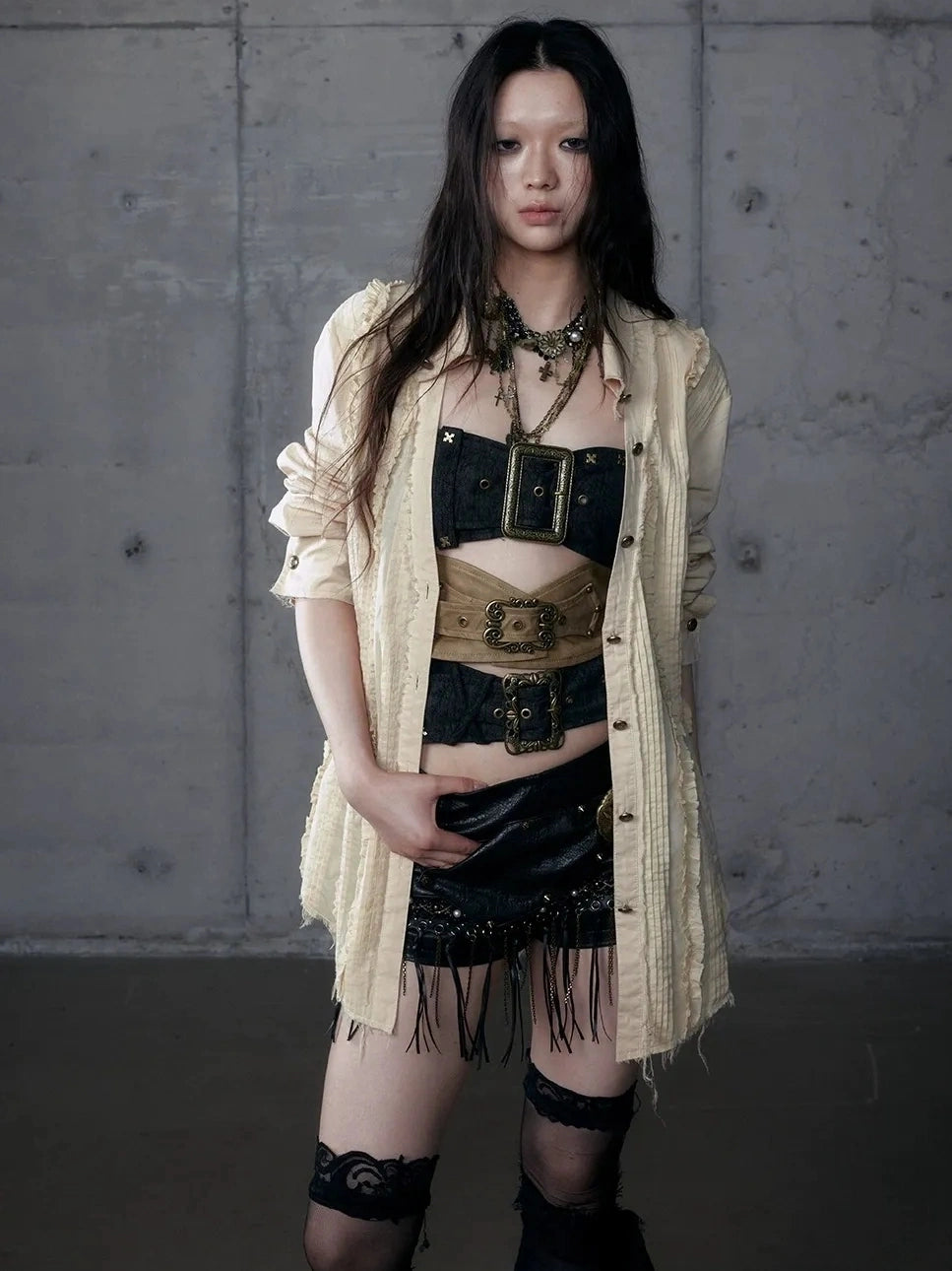 NO ROMANCE Uv Protection Slim Fit V Neck Short Sleeve Button Front Womens Cotton Shirt