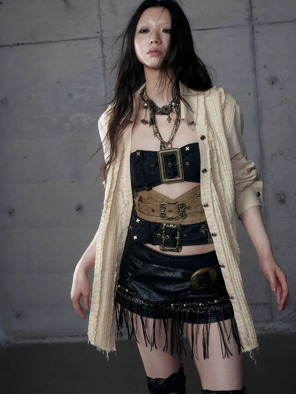 NO ROMANCE Uv Protection Slim Fit V Neck Short Sleeve Button Front Womens Cotton Shirt